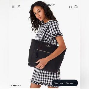 Kate Spade Chelsea Baby Diaper Laptop travel shoulder bag